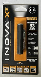 Nite Ize Inova XS LED Flashlight 53 Lumen Water Resistant  Camping Brand NEW!!