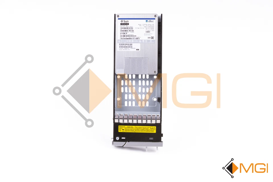 Sun Oracle 200GB SSD 2.5" Hard Drive W/ Tray 7050567 7049385 7044311 // Warranty - Image 1 of 2