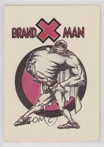 1983 General Mills Zero Heroes Brand X Man #5 0a3