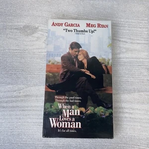 When a Man Loves a Woman (VHS, 1994) Andy Garcia Meg Ryan, New Watermark SEALED - Picture 1 of 4