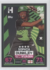 2021 Topps Cricket Attax The Hundred Sophia Dunkley #162