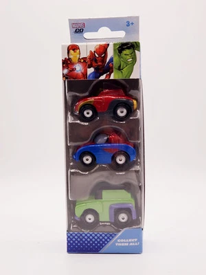Disney Marvel GO Mini Coches Originales Die-Cast 3pk Spider-Man *Difícil de Encontrar  Foto 1 de 3