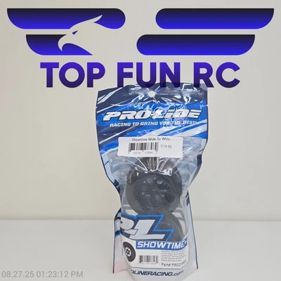 Proline PRO279403 Showtime+ Wide SC 2.2"/3.0" Black 12mm For 22S Drag - Image 1 of 2