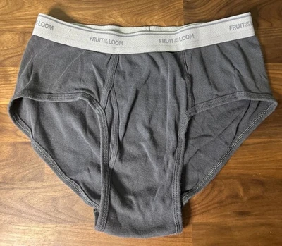 Un par de calzoncillos vintage Fruit Of The Loom para hombre color gris moda talla L Foto 1 de 4