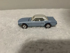 Hot Wheels 1983 '65 Mustang 'Redline' Blue with White Top - Picture 1 of 6