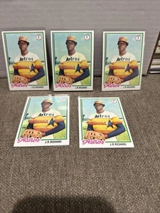 J.R. Richard 1978 Topps - #470 Houston Astros Lot Of 5 - Bild 1 von 10