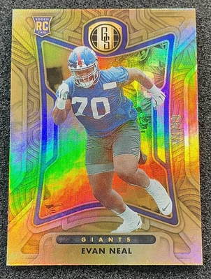 2022 Panini Gold Standard #200 Evan Neal #/99 SP NY Giants - Image 1 of 2