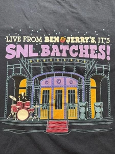 SEHR SELTEN Ben & Jerrys Staff Saturday Night Live SNL Woody Jackson Cow Vintage Shirt - Bild 1 von 16