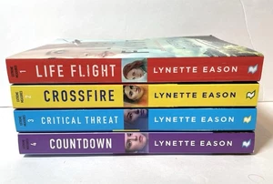 Lynette Eason Extreme Measures Series Complete Lot of 4 PB Life Flight - Picture 1 of 14