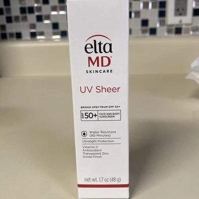 Elta MD UV Active Broad Specturm SPF50+ 85g 3oz EXP 1/2027 NUEVO ENVÍO RÁPIDO Foto 1 de 3