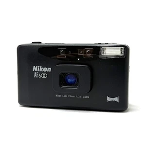 [MINT] Nikon AF600 Panorama Point & Shoot 35mm Film Camera 28mm f/3.5 From JAPAN - Picture 1 of 19