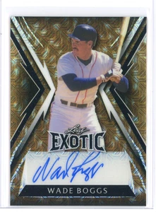 2023 Leaf Exotic Baseball Wade Boggs Mojo Deer Autograph - 5/5 - Picture 1 of 2