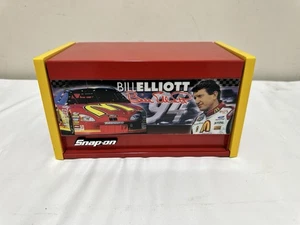 Mini caja de herramientas de pecho superior miniatura a presión micro caja de herramientas ROJA Bill Elliott NASCAR - Imagen 1 de 7