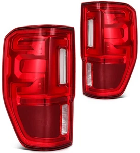 Left+Right LED Tail Light Assembly For Ford Ranger 2019-2023 w/Blind Spot - Foto 1 di 9