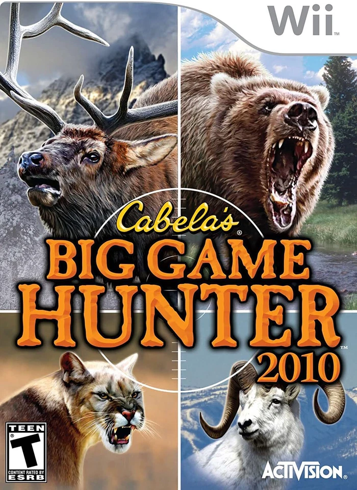 Cabelas Big Game Hunter 2010 Wii Used - Image 1 of 1