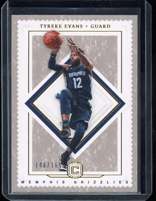 2017-18 Panini Cornerstones #117 Tyreke Evans 146/165 Memphis Grizzlies - Image 1 of 2