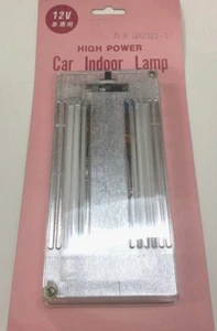 LÁMPARA DE COLECCIÓN INTERIOR 12V VEHÍCULO COCHE INTERIOR CÚPULA TECHO CAMIÓN R201 - Imagen 1 de 4
