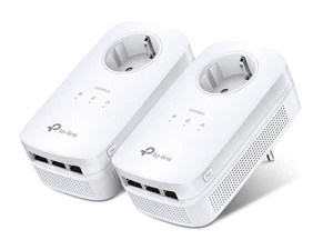 TP-Link TL-PA8030P KIT AV1300 1.3Gbps Gigabit Powerline 2er SET 3xLAN (USED_A) - Afbeelding 1 van 4