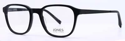 Armações de óculos Jones New York VJOM545 preto quadrado unissex aro completo 51-19-145 - Imagem 1 de 4