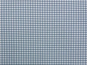 BALLARD DESIGN TILLIE GINGHAM CORNFLOWER BLUE InsideOut® FABRIC BY YARD 56"W - Picture 1 of 6