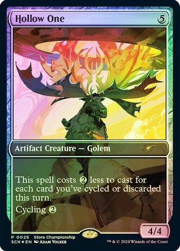Hollow One (Store Championship) (Full Art) Foil     Mtg Magic English - Immagine 1 di 1