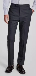 Calvin Klein Men's Slim-Fit Performance Dress Pants Dark Grey Size 34W x 29L - Picture 1 of 11