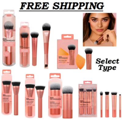 Pincel de maquillaje Real Techniques para aplicación sin rayas uniformes, (seleccionar tipo)., Foto 1 de 4