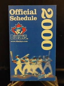 Toronto Blue Jays 2000 pocket schedule - Labatt Blue Light - Picture 1 of 7