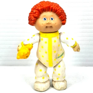 Vintage 1984 ❤ Cabbage Patch Kids ❤ Mini CPK PVC Poseable Doll / Figure - Picture 1 of 4