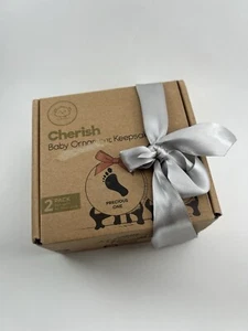 Cherish Baby Ornament Keepsake DIY Kit 2-pack - Picture 1 of 3
