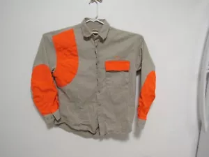 Team Realtree Long Sleeve Shirt Shooting Hunting Button Up Tan Men's size Large - Picture 1 of 5