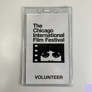 Chicago International Film Festival Volunteer Pass QR Code mit Halter 2024  - Bild 1 von 3