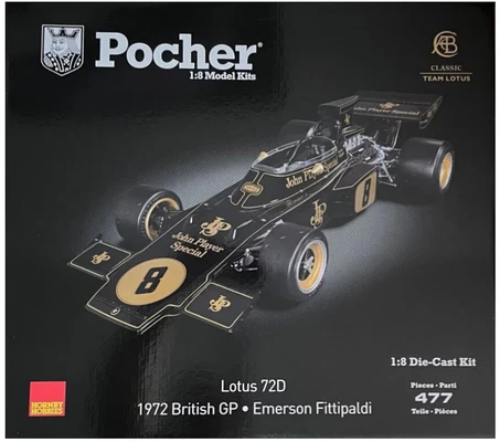 Lotus Ford 72D 1/8 - POCHER HK114 - Immagine 1 di 1