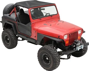 Standard Top in Black Vinyl for 76-83 Jeep CJ5 - Picture 1 of 1