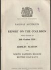 Railway Accident Report Ardsley 1959