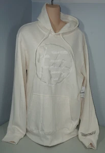 Dragonball Z Hoodie Sweatshirt Tofu White Embroidered Logo Mens M Medium (38-40) - Picture 1 of 7