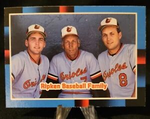 Ripken Baseball Family 1987 Leaf #625 Orioles