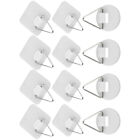  60 Pcs Plate Wall Hanger Holders for Display Adhesive Photo Frame Hook Decorate