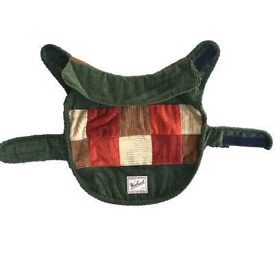 Woolrich Pet Dog Corduroy Patchwork Coat Vest Fall Winter Jacket  - Image 1 of 4