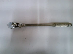 Vintage Craftsman Flex Head Ratchet - 3/8'' Drive - 11" - Flying =V= Series BIN - Picture 1 of 13