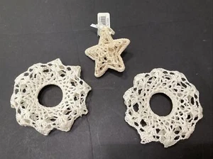 Crochet Christmas Ornaments Lot 3 - Picture 1 of 2