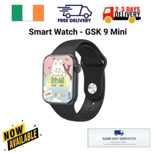 Smart Watch for Men Women Fitness Tracker Blood Pressure Heart Rate Sport GSK 9 - Zdjęcie 1 z 1