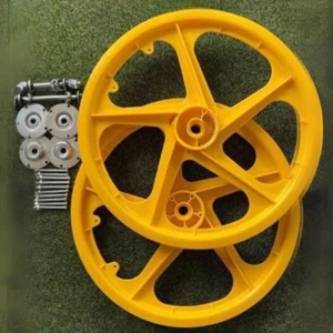 BMX Fahrrad 20" PVC Sport Felge GELB Laufradsatz Nabe Set Gratis Geschenk & Expressversand - Bild 1 von 6