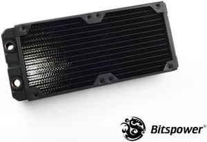 Radiador Bitspower Leviathan XF 240 4xG1/4" BP-NLXF240-F4PB 885488060247 - Imagen 1 de 3