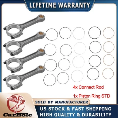 4X Varilla de conexión y anillo de pistón para Buick Encore Chevrolet Cruze Trax Sonic 1,4 L Foto 1 de 4