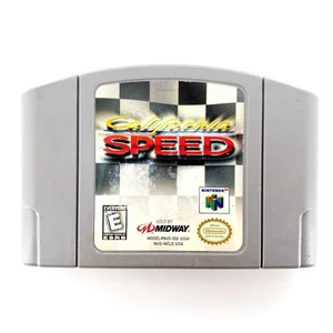 California Speed (Nintendo 64, 1999) Authentic Cartridge Only Tested & Works - Picture 1 of 6