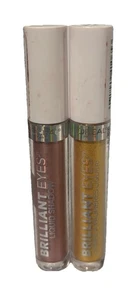 L'Oreal Paris Makeup Brilliant Eyes Shimmer Liquid Eye Shadow 470 Paradise/Gold - Picture 1 of 3