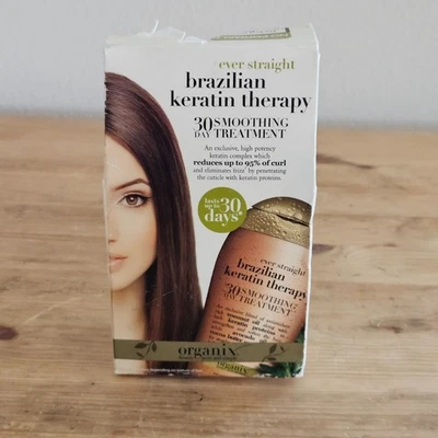 USED 60% GX Organix Ever Straight Brazilian Keratin Therapy Smoothing Treatment - Image 1 of 4