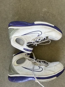 Nike Air Zoom Huarache 2K4 Kobe Court Purple Size 10.5 511425-115 Rare - Picture 1 of 9