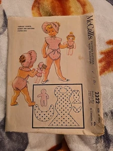 Vintage 1950's McCall's Sewing Pattern 2322 Cut & Complete W/transfer Size 6 Ms  - Picture 1 of 2